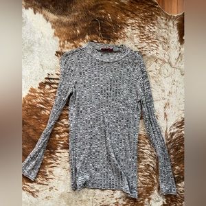 Long Sleeve Grey Turtleneck